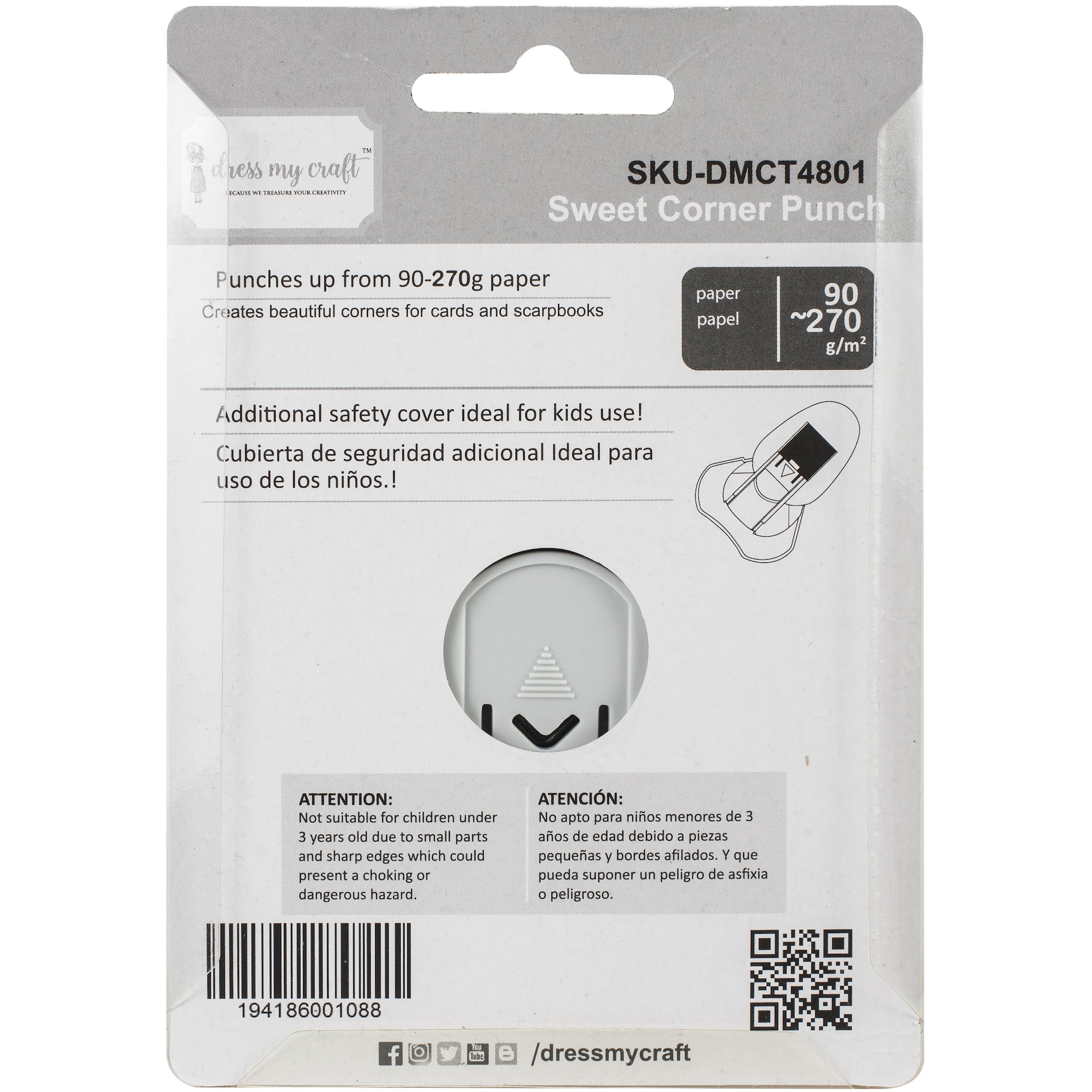 Dress My Craft® Sweet Corner Punch